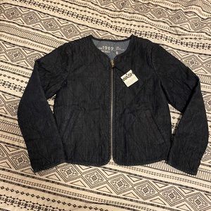 Gap Jean zip up jacket